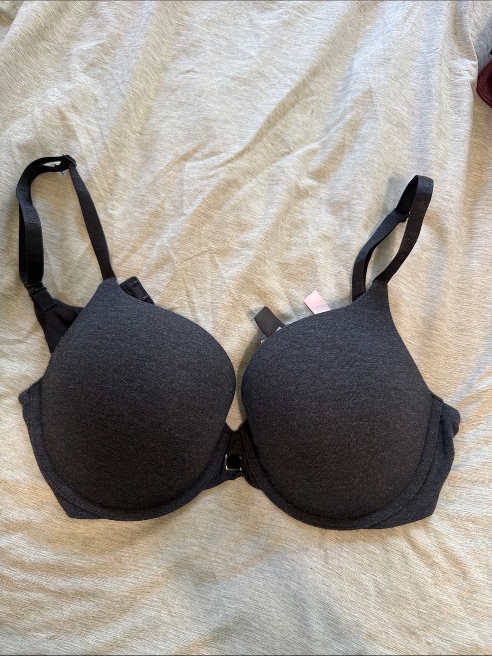 Victoria's Secret Dark Charcoal T-Shirt Bra